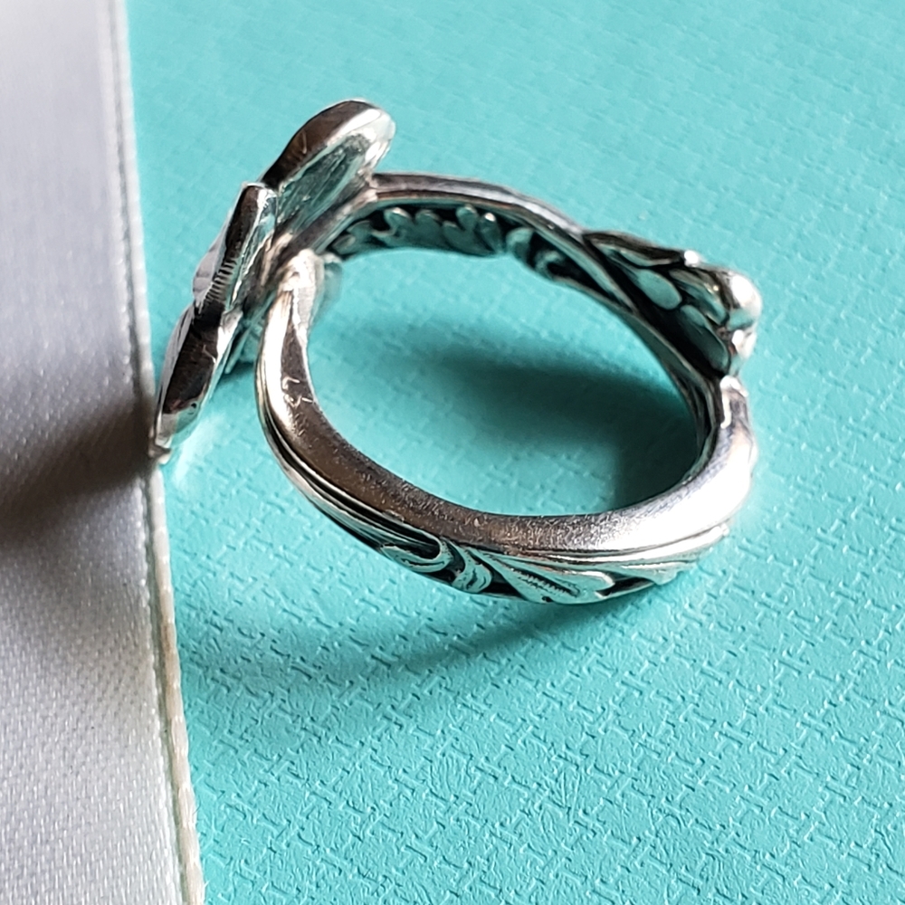 ⛔SOLDAntique 1885 Tiffany & Co Spoon - Ring Violet - Picture 5 of 16